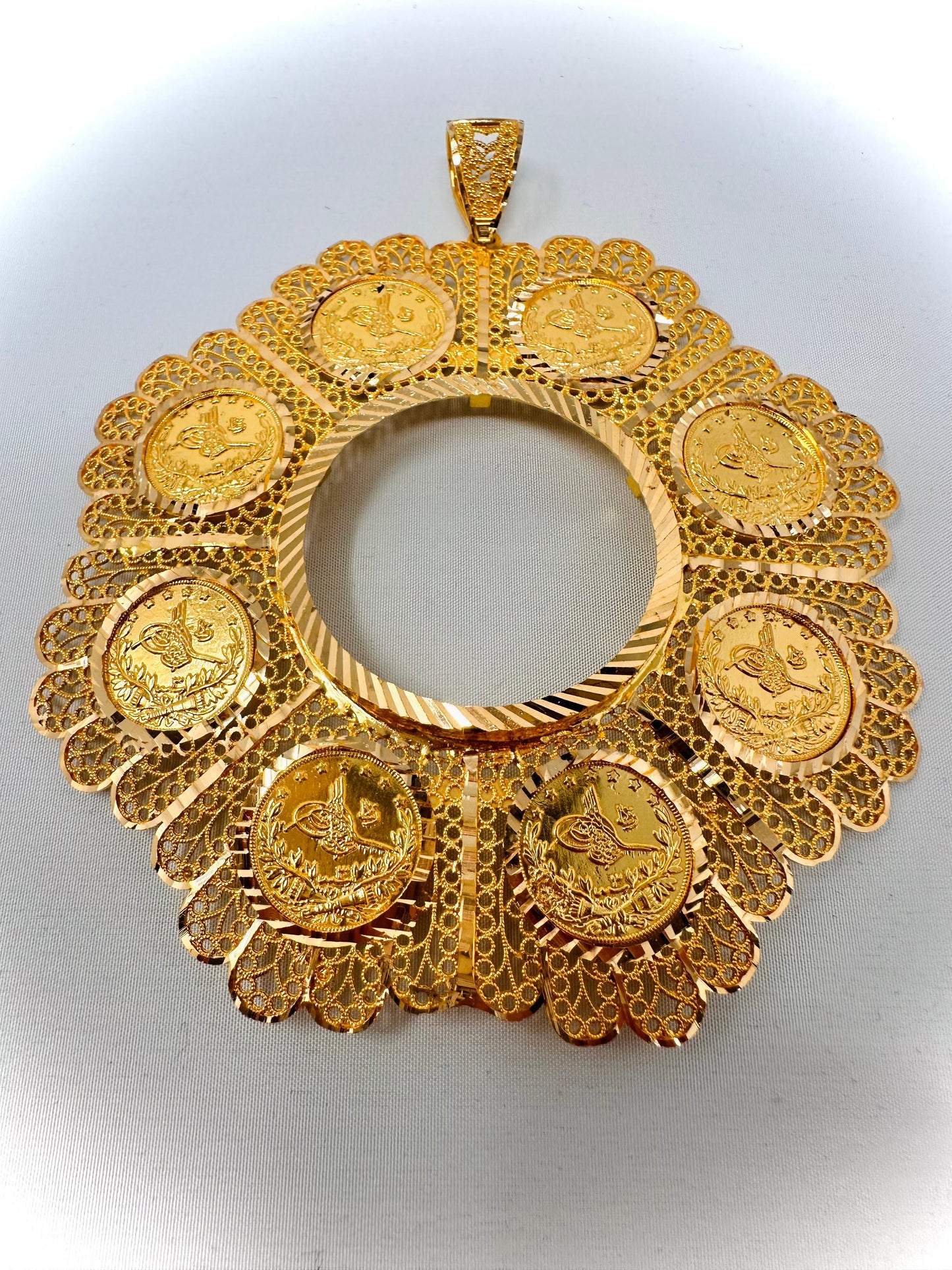 21K Gold Mokhamas Frame - Wegiht 48.6 g