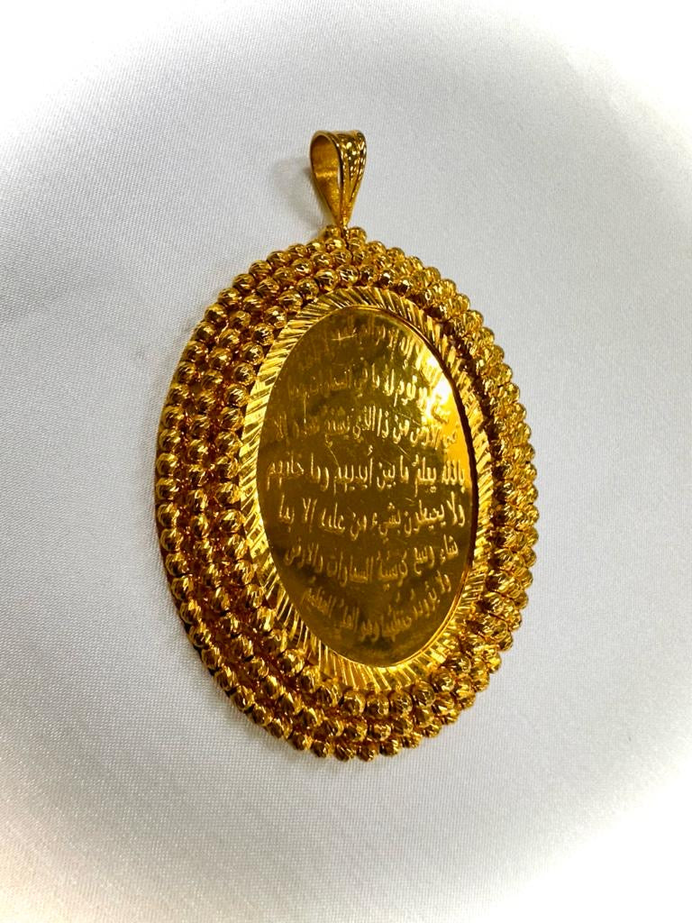 21k-1 Oz Gold Bar Frame Weight : 38.24 gram