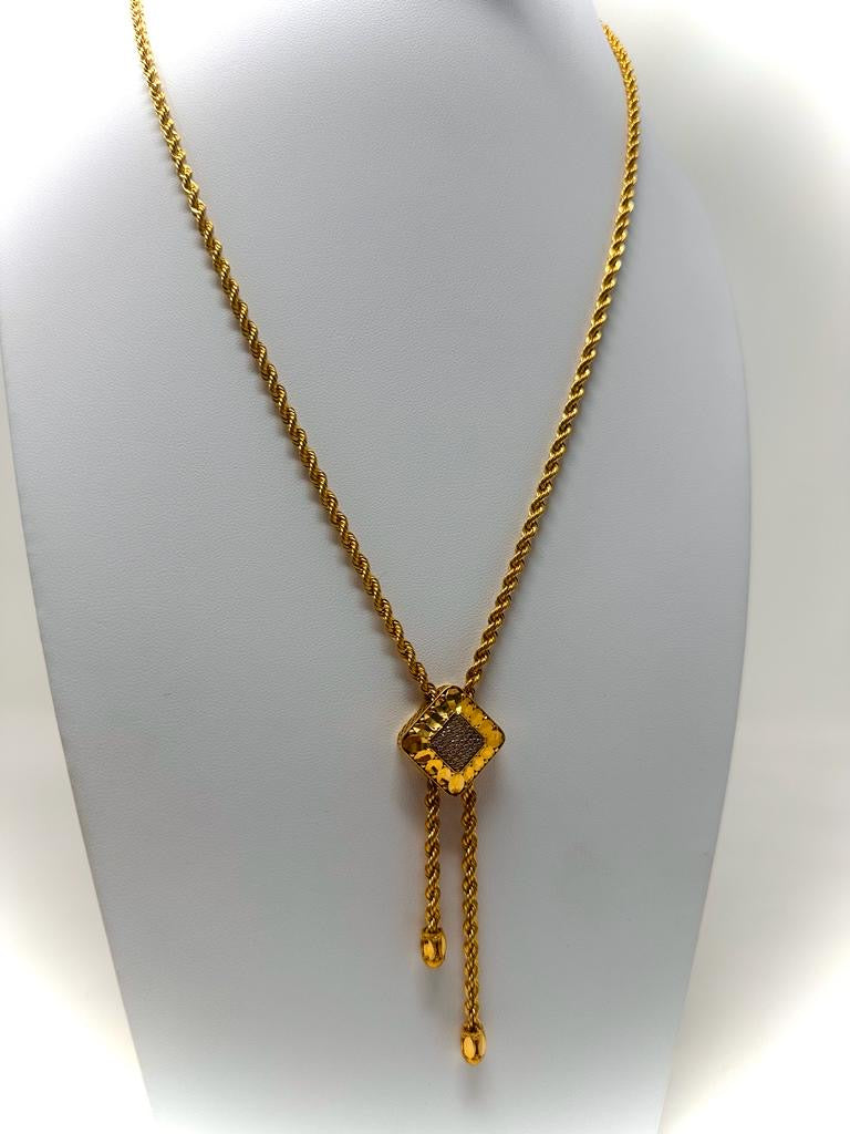 21k Gold Weight: 16.50 gram