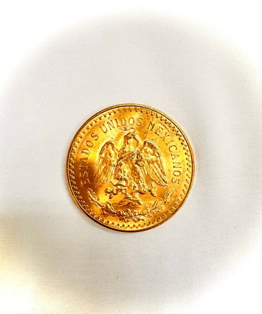 22k - 50 Peso Mexican Gold Coin